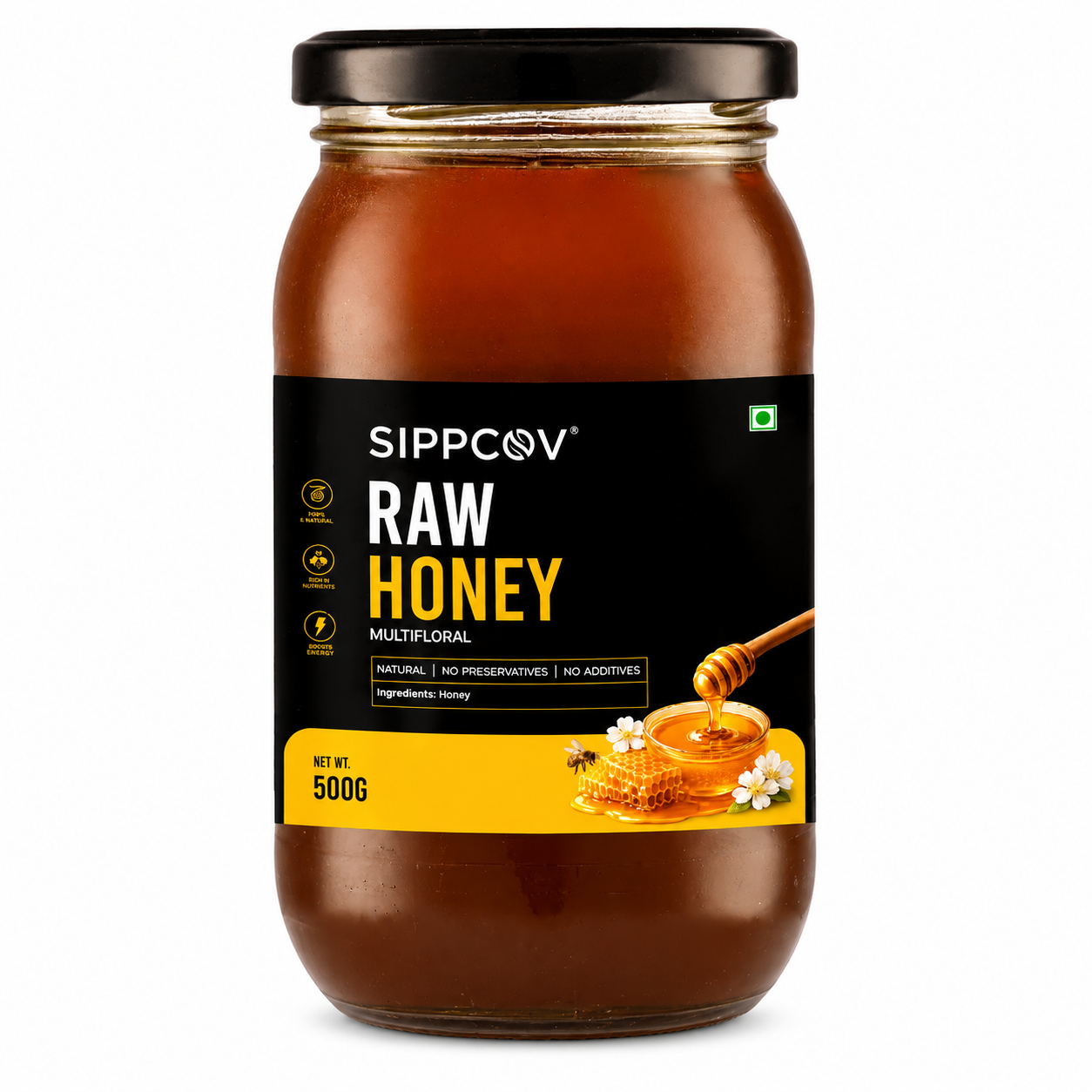 Raw Honey Multifloral 500g