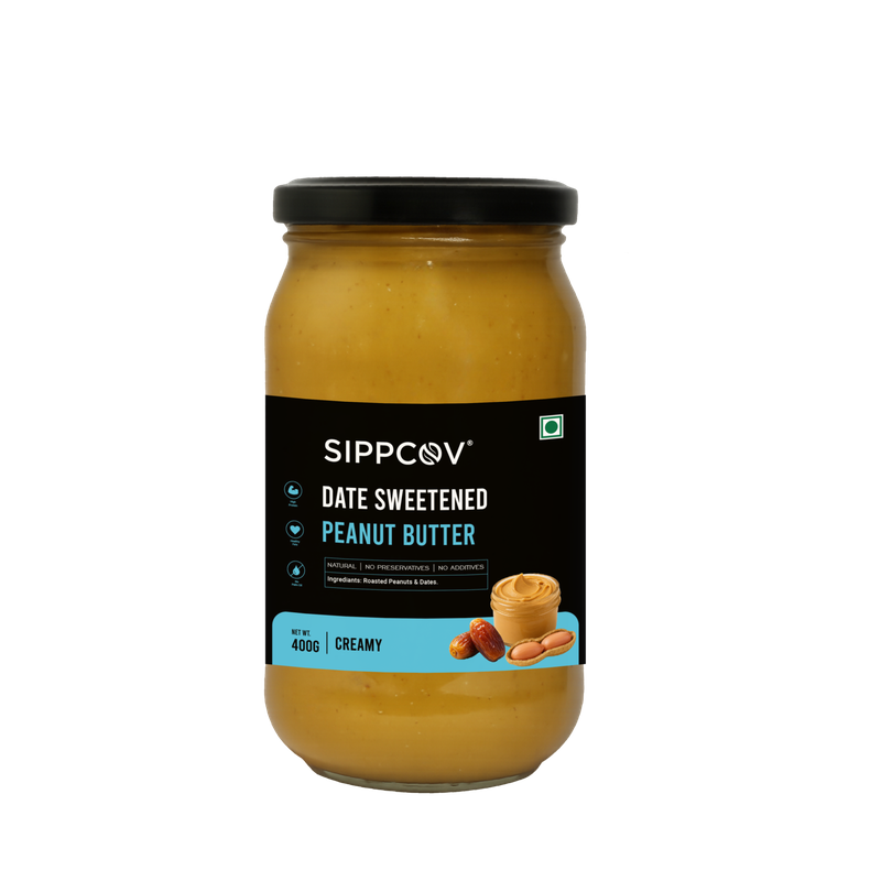 Creamy Date Sweetened Peanut Butter