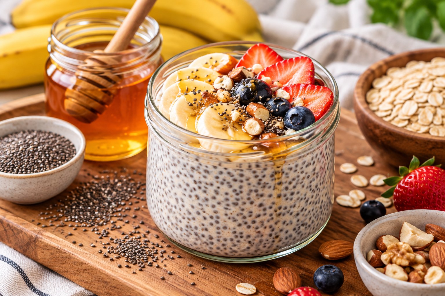 Honey Chia Pudding